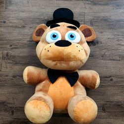Funko Five Nights At Freddy's 2016 Freddy Fazbear Jumbo 28" Plush Bear Rare Original exclusive htf hard to Find