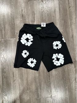 Black Denim Tears Shorts Size Large 🐼