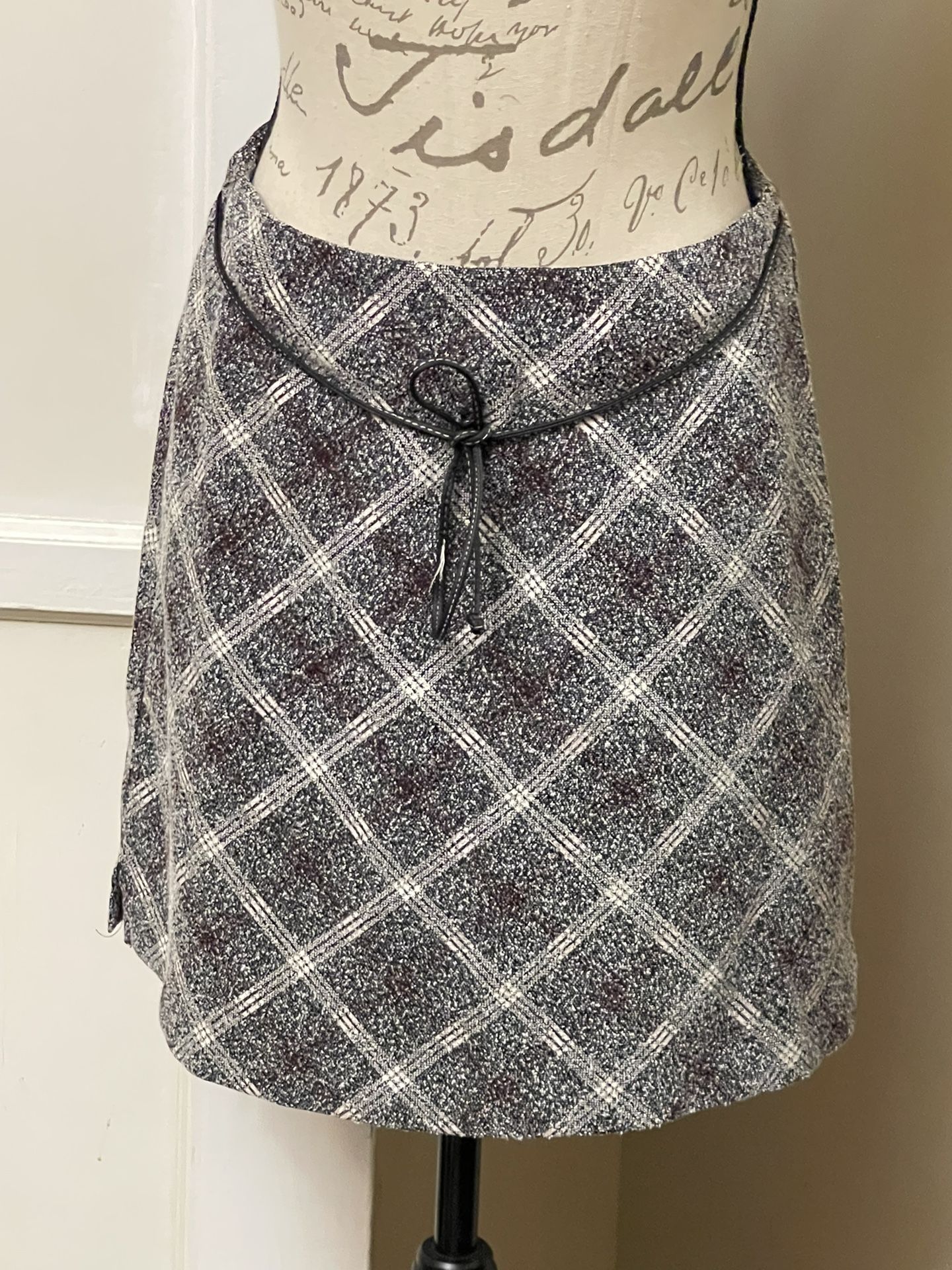 Plaid Skirt Size 7