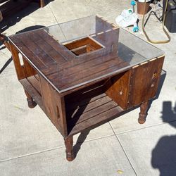 Wooden Crate Coffee Table 