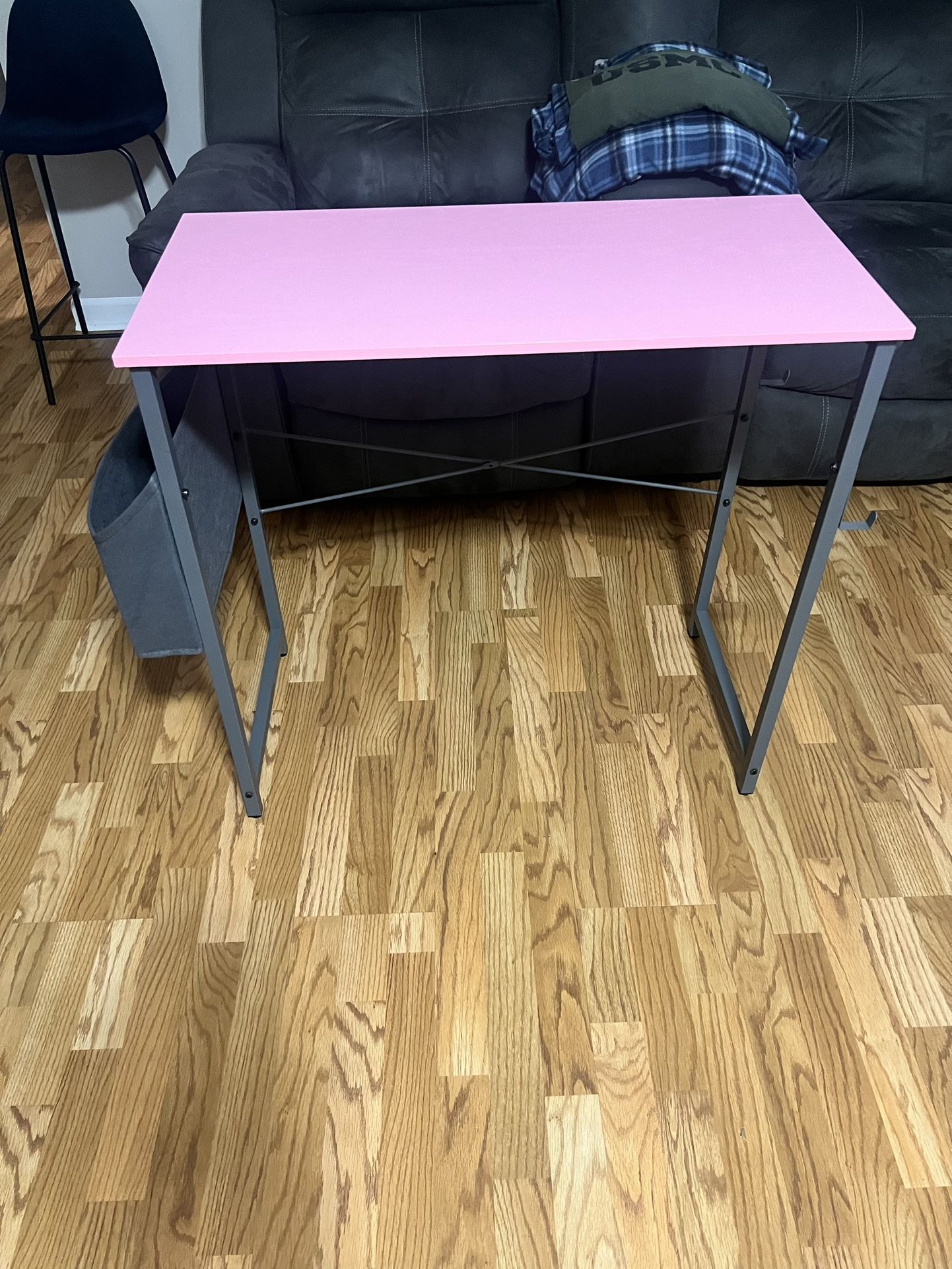 Pink And Gray Desk