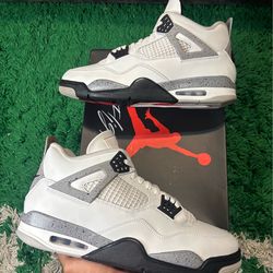 Jordan 4 white cement 2025