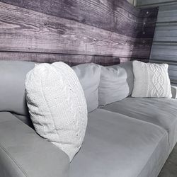Beautiful Light Gray NFM Sofa