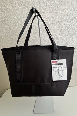 Insulated lunch bag with top handles-new