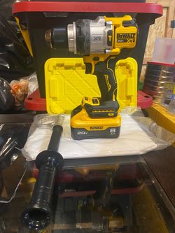 Dewalt Xr Hammer drill con batería 8.0 Nuevo