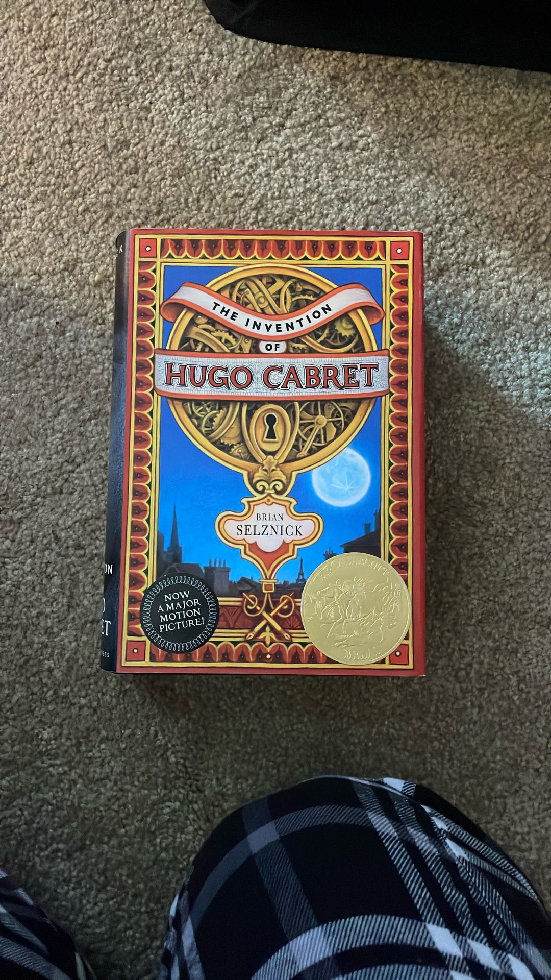 Hardcover Edition Of Hugo Cabret