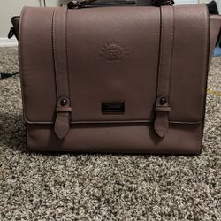Ease Gave Mauve Dusty Purple Laptop Bag/briefcase