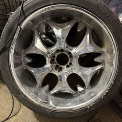 24in Rims And Tires 