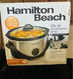 Hamilton Beach 4 Quart Slow Cooker