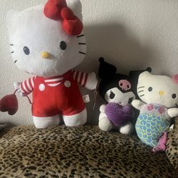 Sanrio Hello Kitty Kuromi Plushies