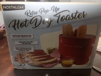 Nostalgia Retro Pop-Up Hot Dog Toaster