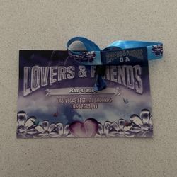Lovers And Friends Ticket
