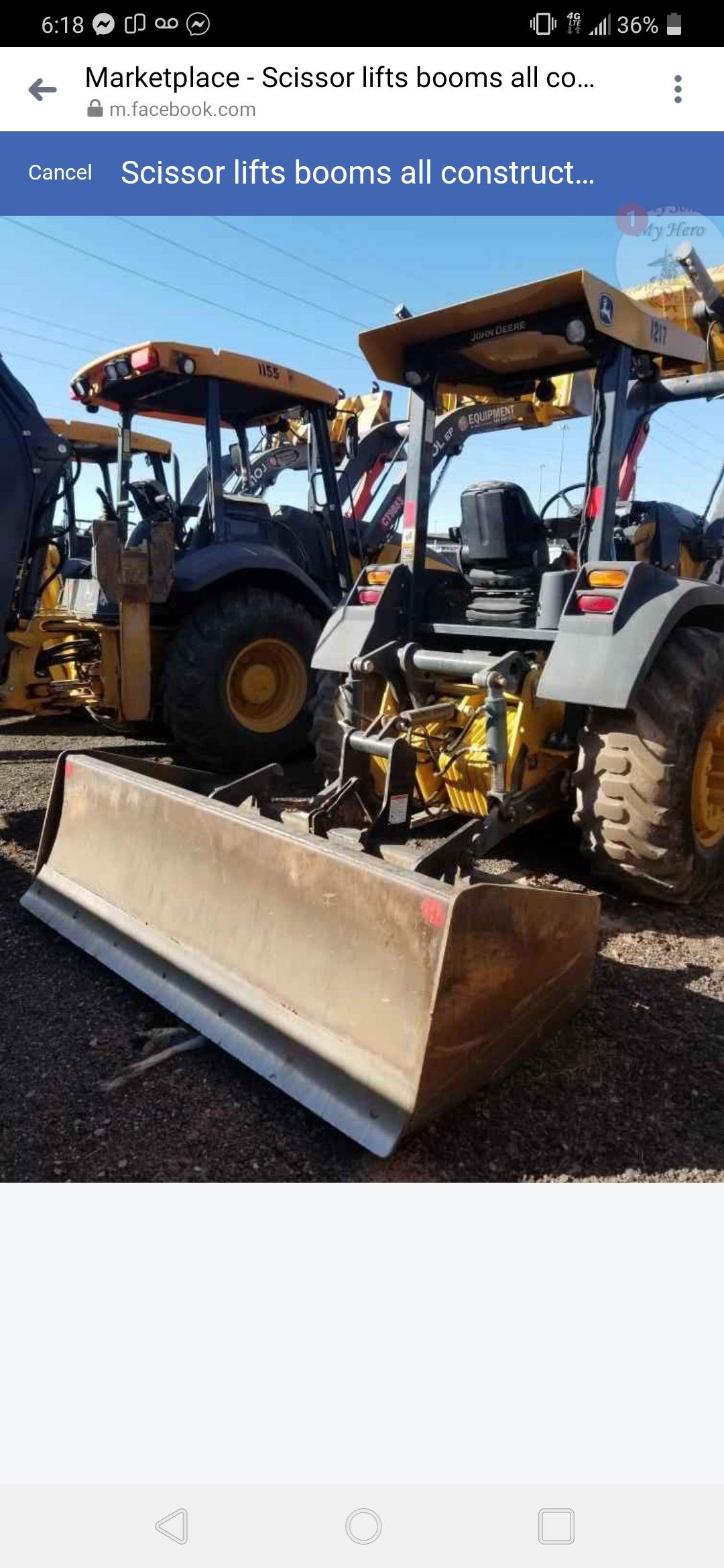 scissor lifts boom lifts dirt equipment for Sale in Tempe, AZ OfferUp