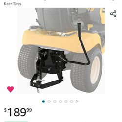 Garden Tractor Sleeve Hitch Attachment Rear-Mount Fit for Husqvarna 01/  Craftsman T200 and T300 Series/Cub Cadet Riding Lawn Mower Tractors for  Sale in Sun City, AZ - OfferUp
