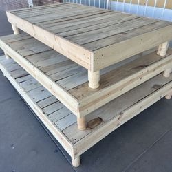 **Brand New Wood Bed Frames**