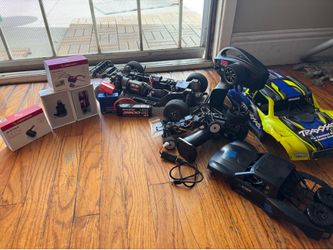 Traxxas mini slash X Losi micro B X 1/18 scale motor esc and body