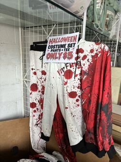 Halloween Costume Set Pants + Tee 👻‼️🎃