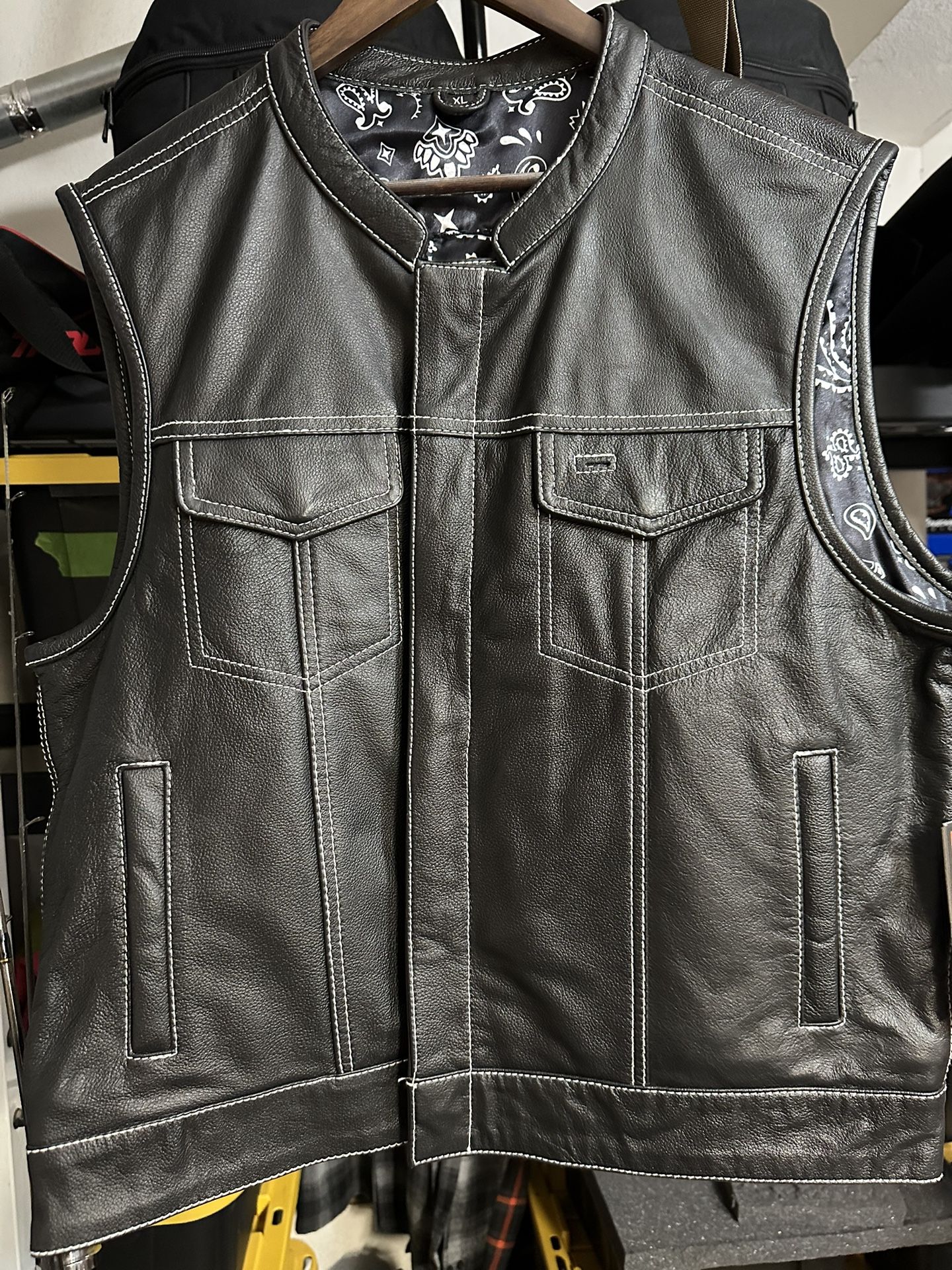 FMC Leather Vest