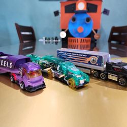 Lot Of 3 HotWheel Trucks