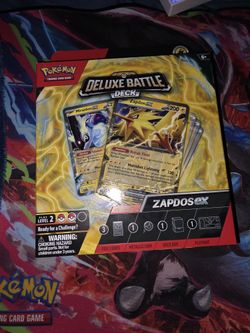 Pokemon Deluxe Battle Deck Zapdos ex