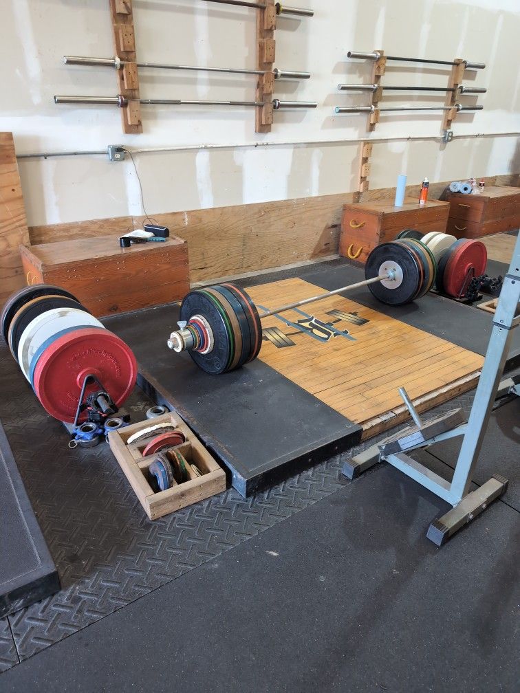 Barbell And Bumpers