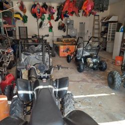 ATV QUAD 4WHEELER  DIRT BIKE PARTS AND SERVICE 