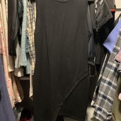 Body con Black Dress For Sale