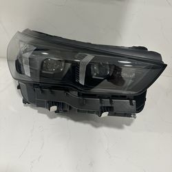 BMW G60 I5 M5 5 SERIES 530 540 SHADOWLINE BLACK OEM RIGHT LED HEADLIGHT HOUSING 2024/2025