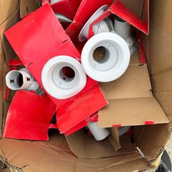 FREE !!!! Recessed light trims - 1 box full