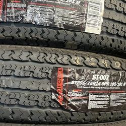 205/75/14 St Trailer Tires 