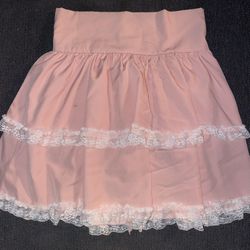 Pink Skirt Size Small 