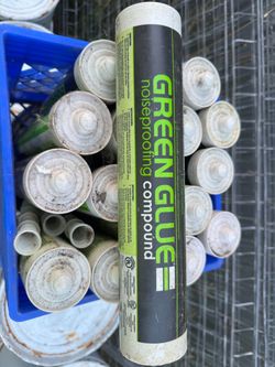 Green Glue Noiseproofing Compound Tubes