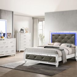 4-PCS Queen Size Bedroom Set In Offer 🔥🔥🔥