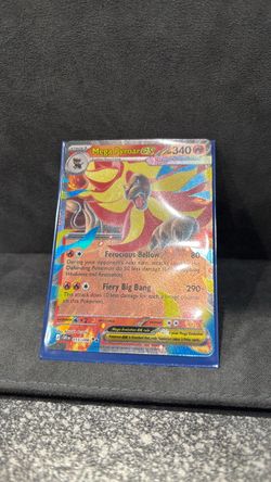 Mega Pyroar ex Pokémon Card 015/086