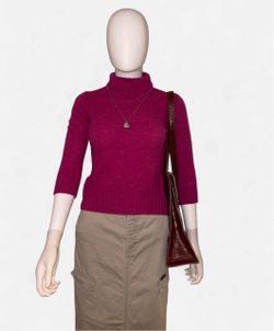 Y2K Cable Knit 100% wool Sweater Only