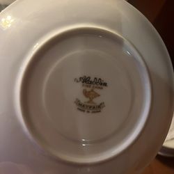 Aladdin Fine china Saucer Plates 