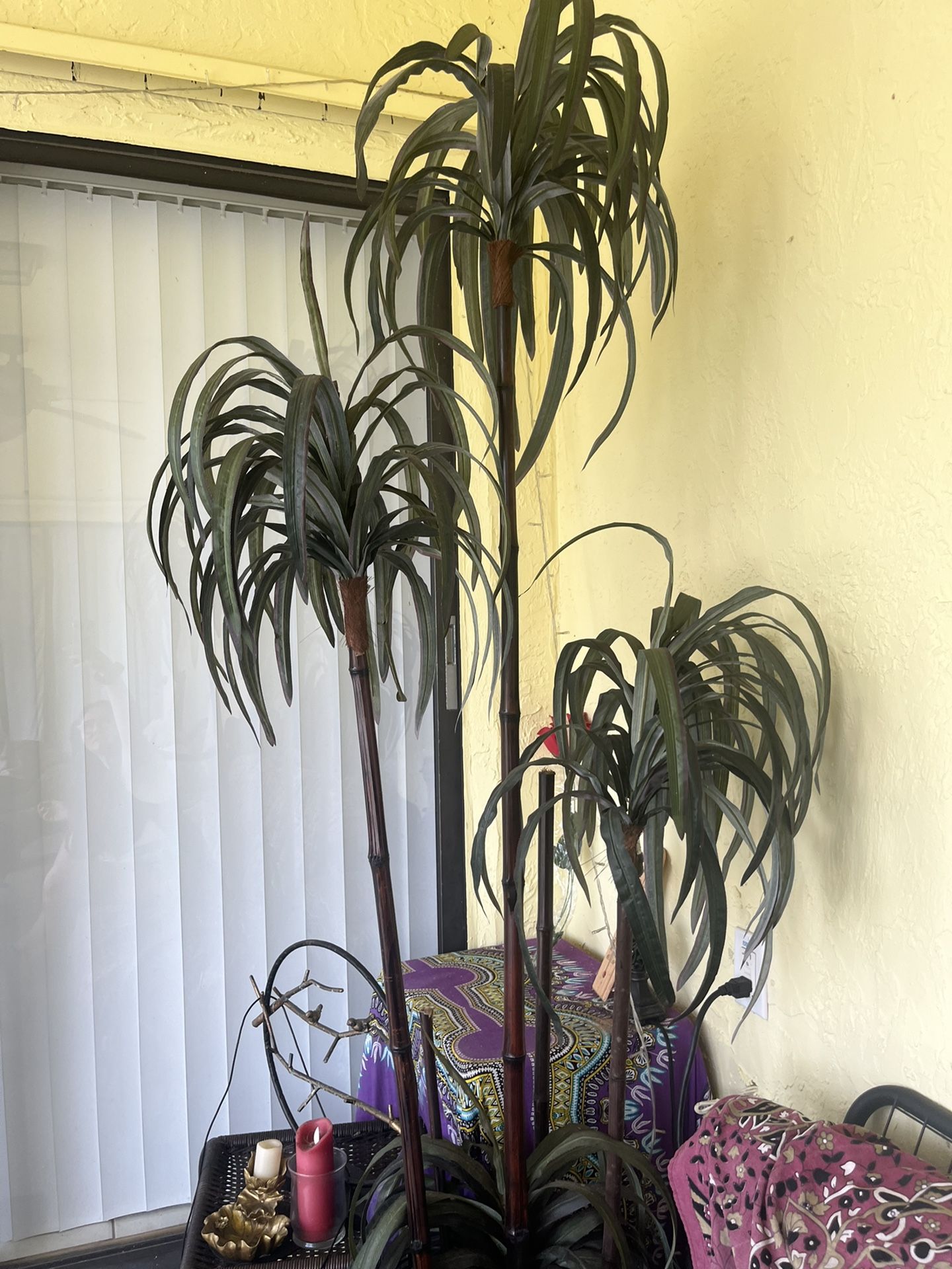 fake tree plant decorations