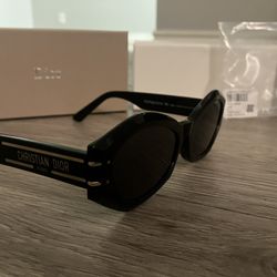 Christian Dior B1U Black Sunglasses