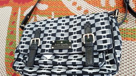 kate spade black spade shoulder bag