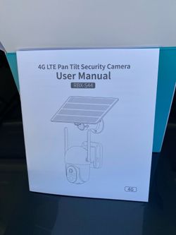 Brand New 4G LTE Security Camera - Battery/Solar Powered (No Wi-Fi Needed!)