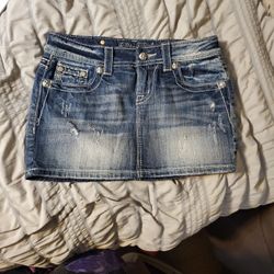 Miss Me Denim Skirt Size 26