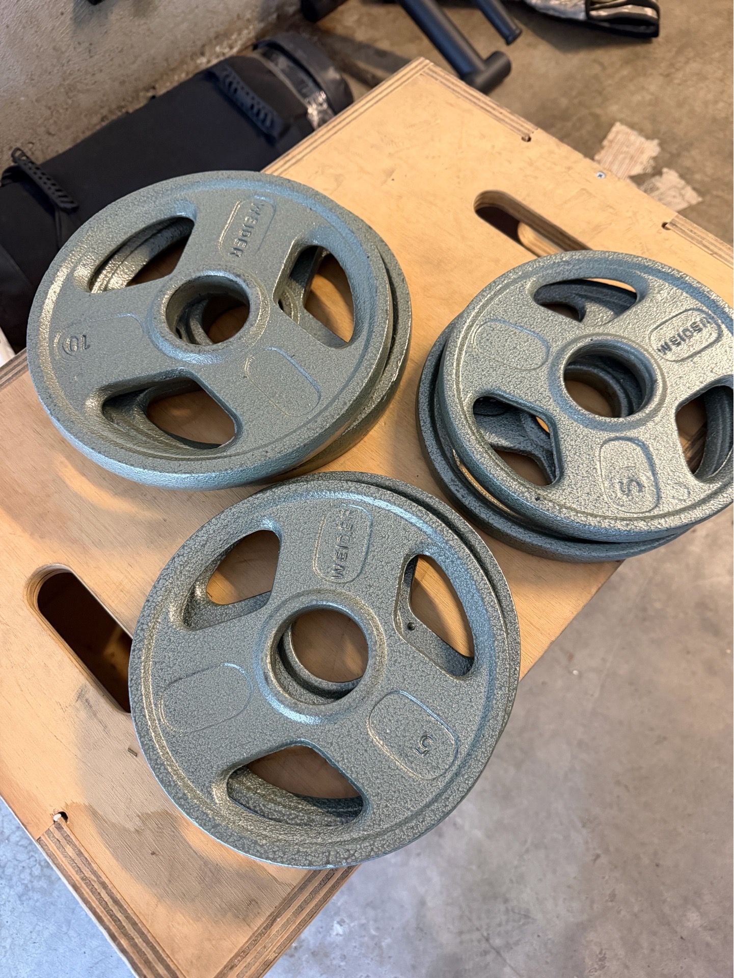 Olympic Weight Plates - 40 lbs