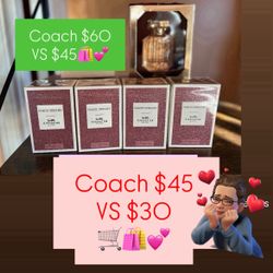 New Original Coach & Victoria’s Secret Perfume 