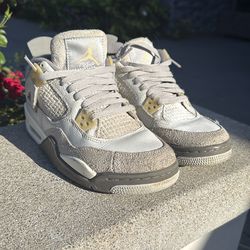 JORDAN 4 RETRO SE (GS) PHOTON DUST/PALE VANILLA