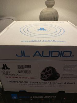 8” Jl audio subwoofer