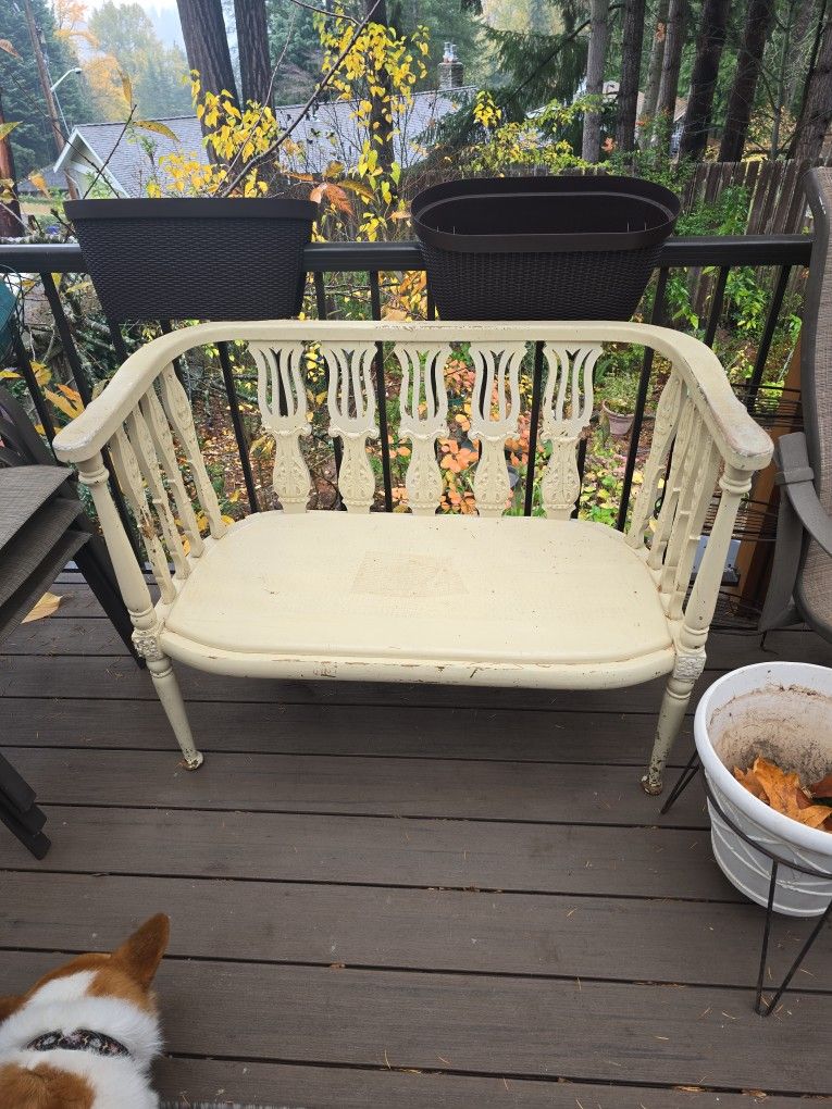 Wooden Bench Antique