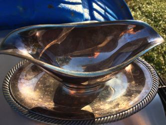 Gravy boat sterling silver