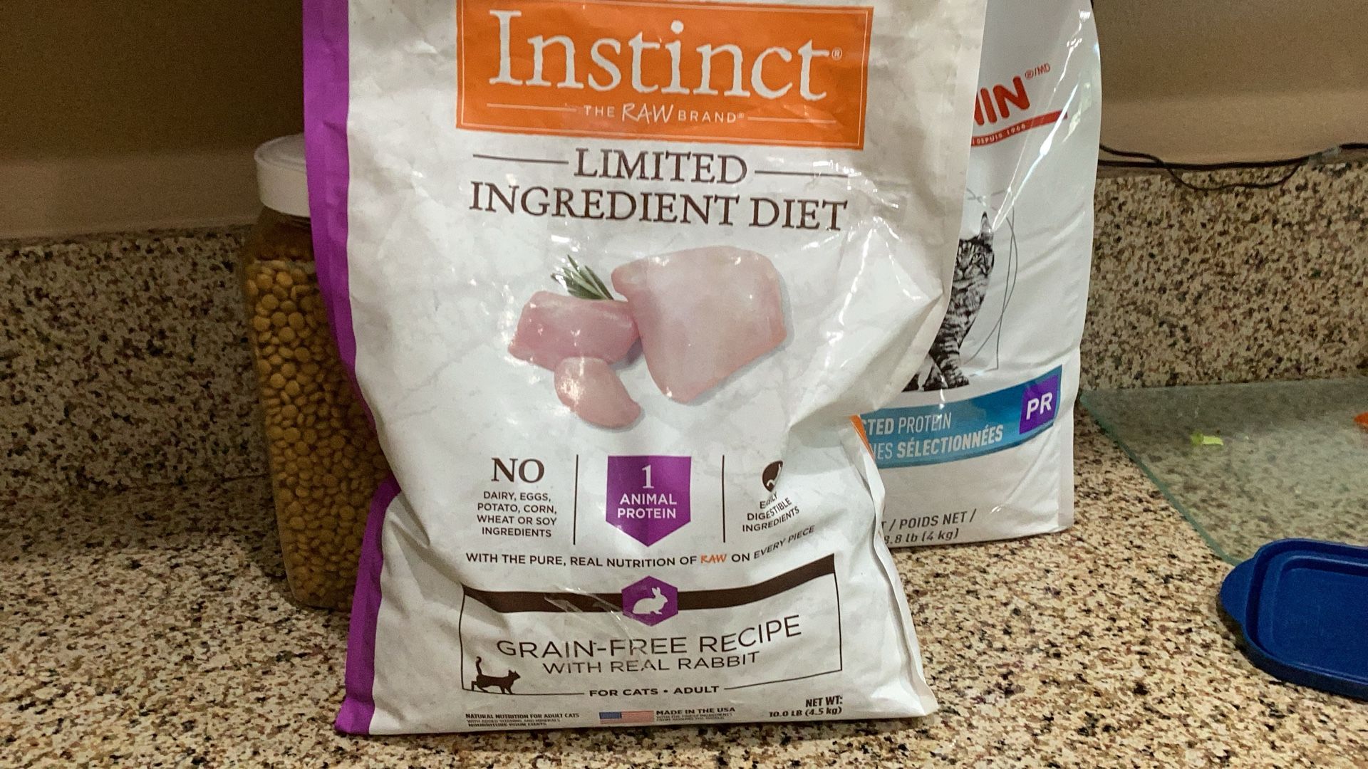 5 Lbs Of Fresh instinct limited Ingredient diet cat food