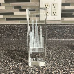 New York Glass Decoration