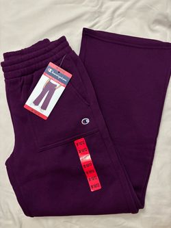Champion youth fleece pant girls M